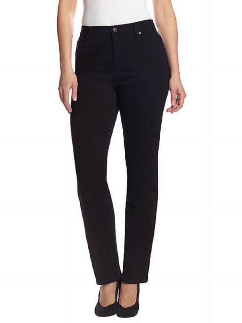 Gloria Vanderbilt Amanda The Original Slimming Jean Black Women's Size 12 S